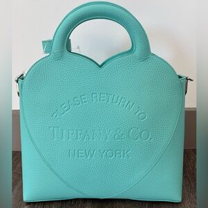 Tiffany & Co. Return to Tiffany® Handbag  –MEDIUM Tiffany Blue - 100% AUTHENTIC